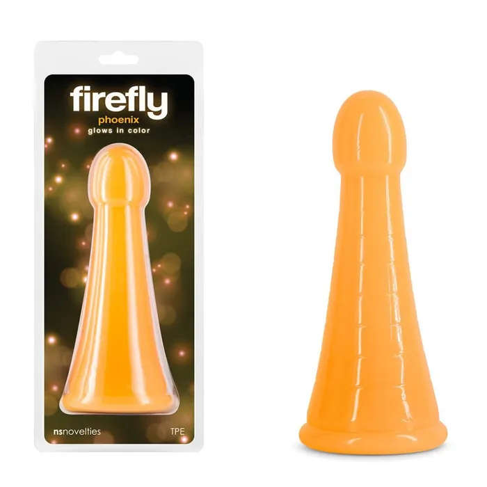 Firefly Phoenix Glow in Dark Orange 192 cm Dildo NS Novelties Dildos