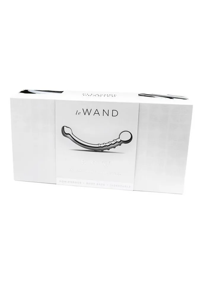 Le Wand Dildos Le Wand Bow Dual End Dildo Stainless