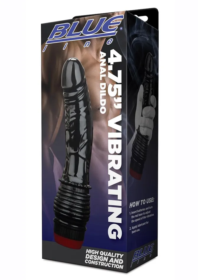 Male Sex Toys Blue Line CandB Gear C and B Gear Vibrating Anal Dildo