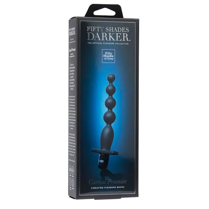 Male Sex Toys Fifty Shades Fifty Shades Darker Carnal Promise Vibrating Anal Beads