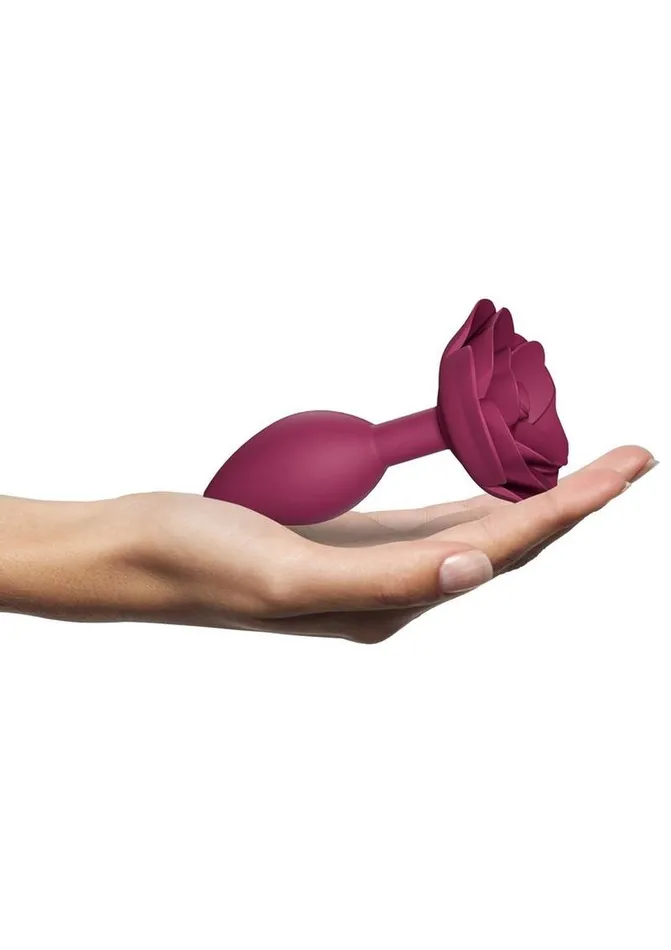 Male Sex Toys Open Roses Silicone Anal Plug Love to Love