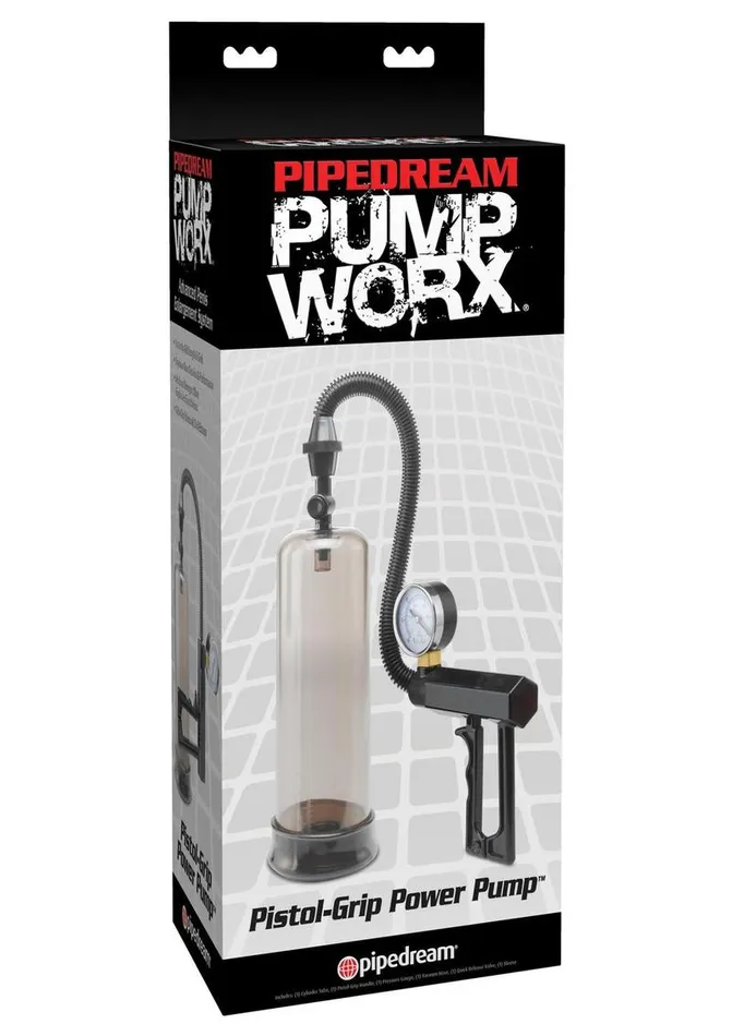 Male Sex Toys Pump Worx Pump Worx Pistol Grip Power Penis Pump