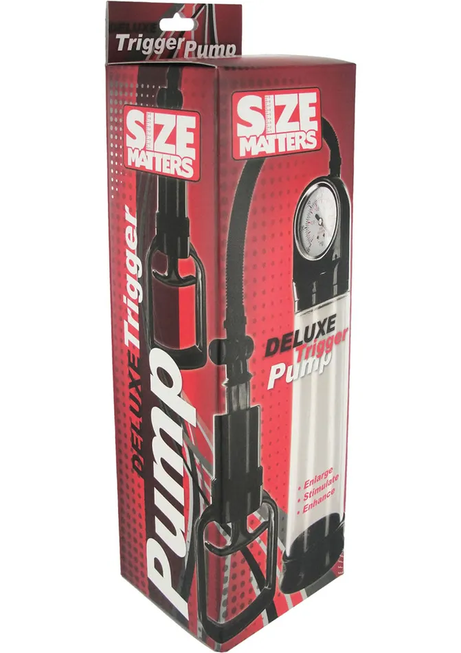 Male Sex Toys Size Matters Size Matters Deluxe Trigger Penis Pump