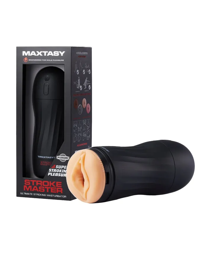 Maxtasy Stroke Master Series Sleeve Realistic Nude Maxtasy Male Sex Toys