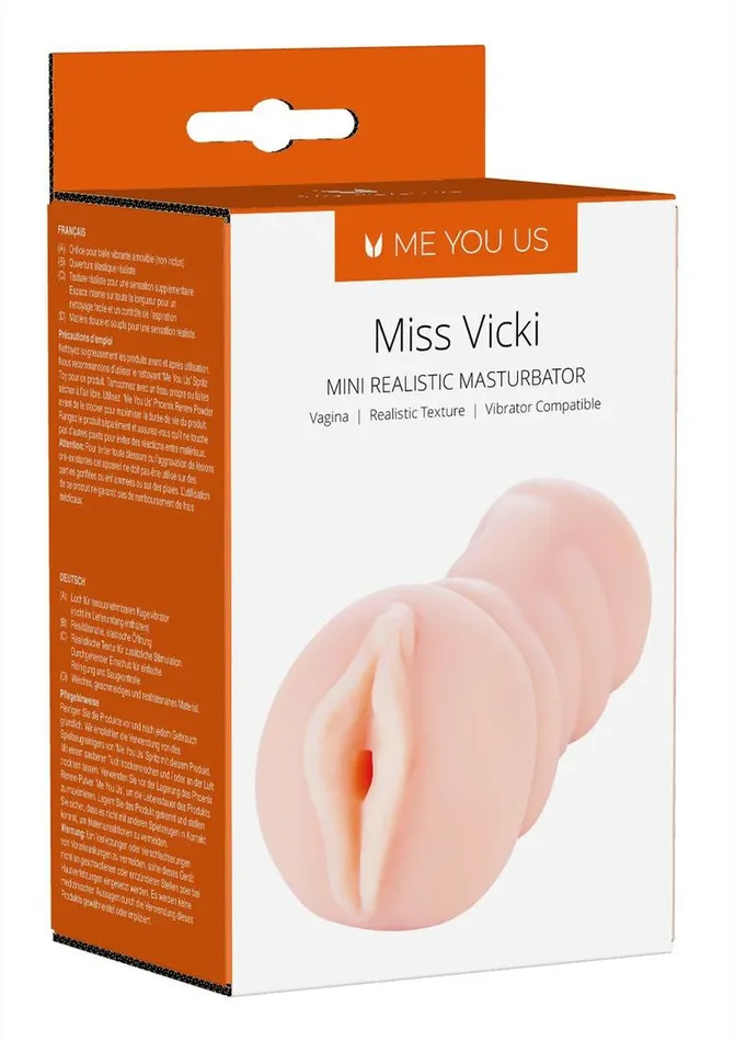 Me You Us Male Sex Toys ME YOU US Mini Vicki Mini Realistic Masturbator Pussy