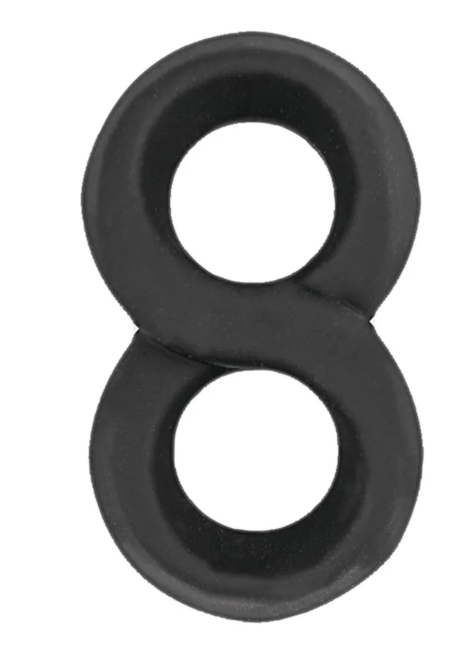 My Cockring Figure Eight Silicone Cock and Scrotum Ring My Cockring Male Sex Toys