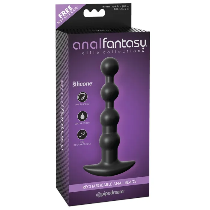 Pipedream Male Sex Toys Anal Fantasy Elite Rechargeable Anal Beads