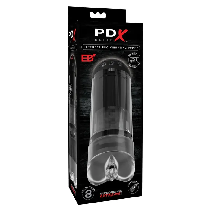 Pipedream Male Sex Toys Extender Pro Vibrating Penis Pump