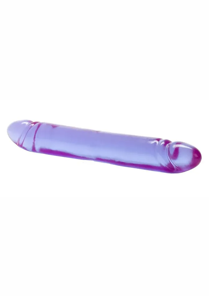 Playful Dongs Dildos Reflective Gel Smooth Double Dildo