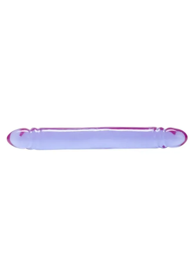 Playful Dongs Dildos Reflective Gel Smooth Double Dildo