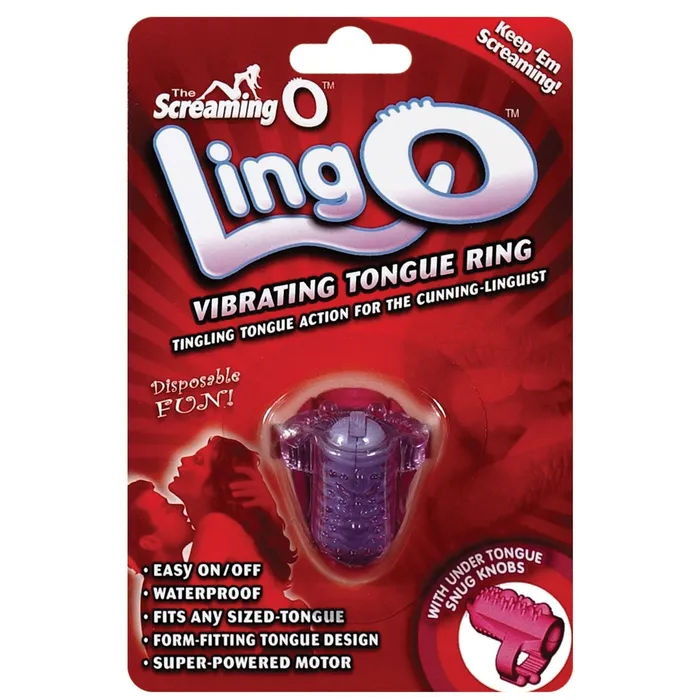 Rene Rofe Male Sex Toys Screaming O LingO Vibrating Tongue Ring