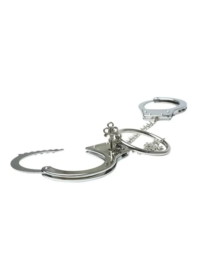 Sex and Mischief Couples Sex and Mischief Ring Metal Handcuffs