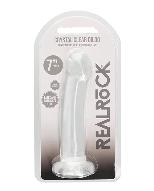 Shots America LLC Dildos Shots Realrock Crystal Clear 7 Dildo