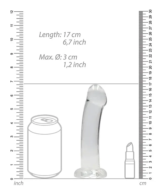 Shots America LLC Dildos Shots Realrock Crystal Clear 7 Dildo