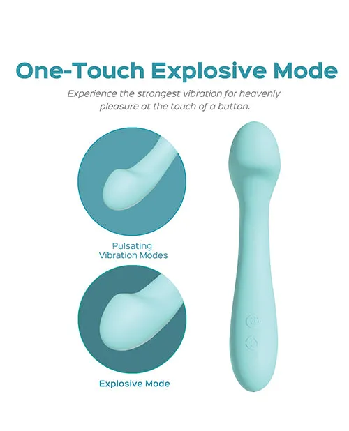 Uc Global Trade INChoney Play B Vibrators Delyte GSpot Vibrator Mint Green