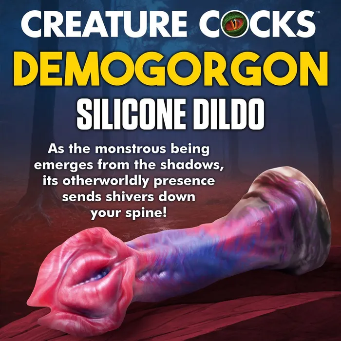 XR Brands Creature Cocks Demogorgon MultiColoured 226 cm Fantasy Dildo Dildos