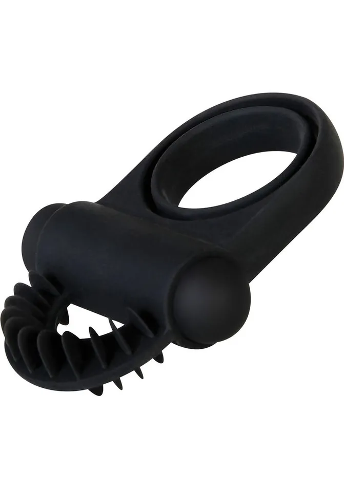 Zero Tolerance Bell Ringer Rechargeable Silicone Vibrating Cock Ring with Clitoral Stimulator and Ball Strap Zero Tolerance Male Sex Toys