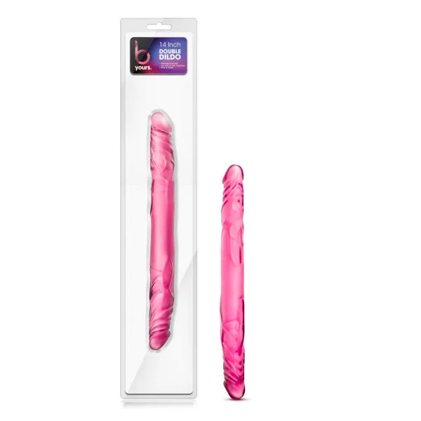 Blush Novelties Dildos B Yours 14 Double Dildo Pink 