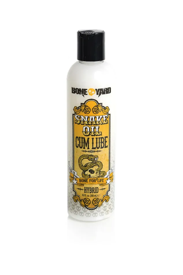 Boneyard Snake Oil Cum Lube 88oz Rascal Boneyard Couples