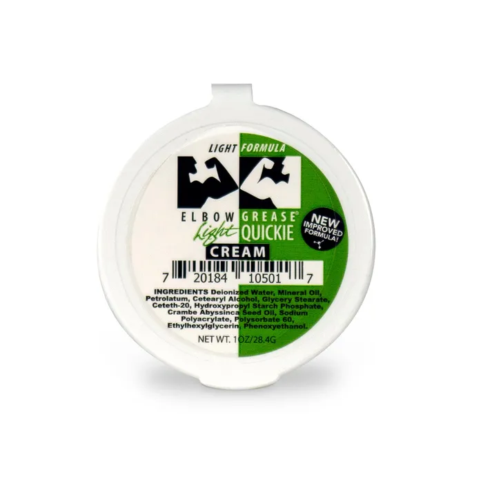 Dildos Elbow Grease Light Cream Quickie 1 Oz B Cummings