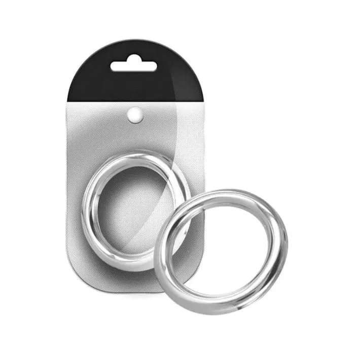 DUS Male Sex Toys Cock Ring Steel 6mm x 55mm