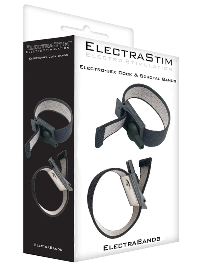 ELECRASTIM ADJUSTABLE FABRIC COCK AND SCROTAL LOOPS ELECTRASTIM Male Sex Toys