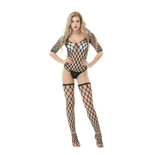 HotPinkSexyShop Bodystockings Playsuits Bodystocking UOMODONNA Catsuit TRAV DRAG QUEEN SEXY LIGERIE PER UOMO HOT