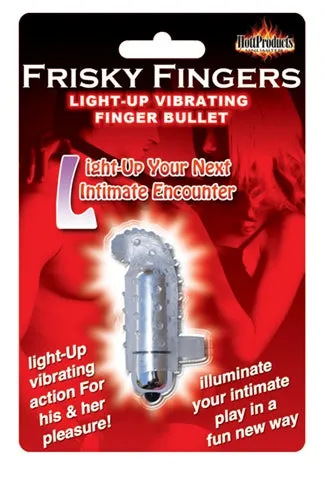 Hott Products Dildos Light Up Frisky Finger Clear