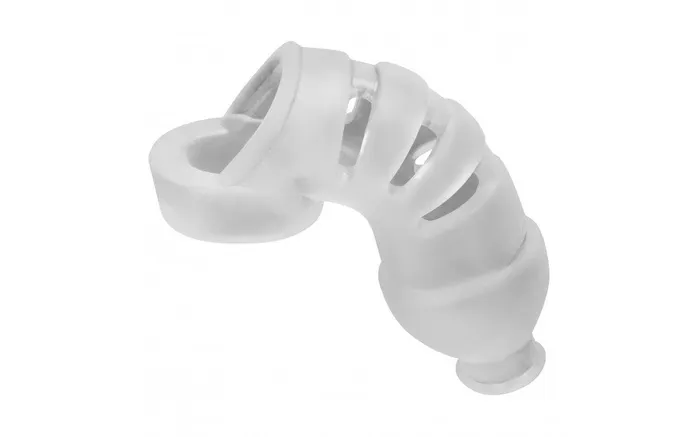 HUNKYJUNK LOCKDOWN SILICONE CHASTITY PACKER ICE Not specified Male Sex Toys