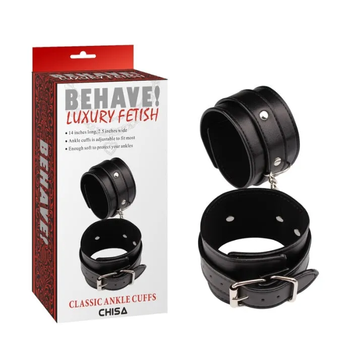 Luxury Fetish Behave Ankle Cuffs PAG Couples