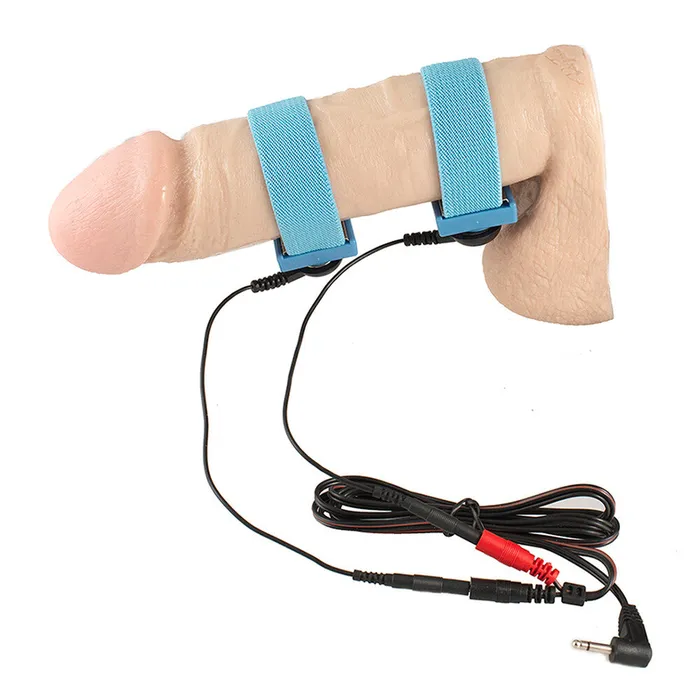 Male Sex Toys Rimba Rimba Electro Stimulation Flexible Penis Straps