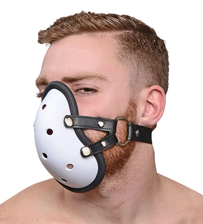 Male Sex Toys XR Brands Master Series Musk Athletic Cup Muzzle