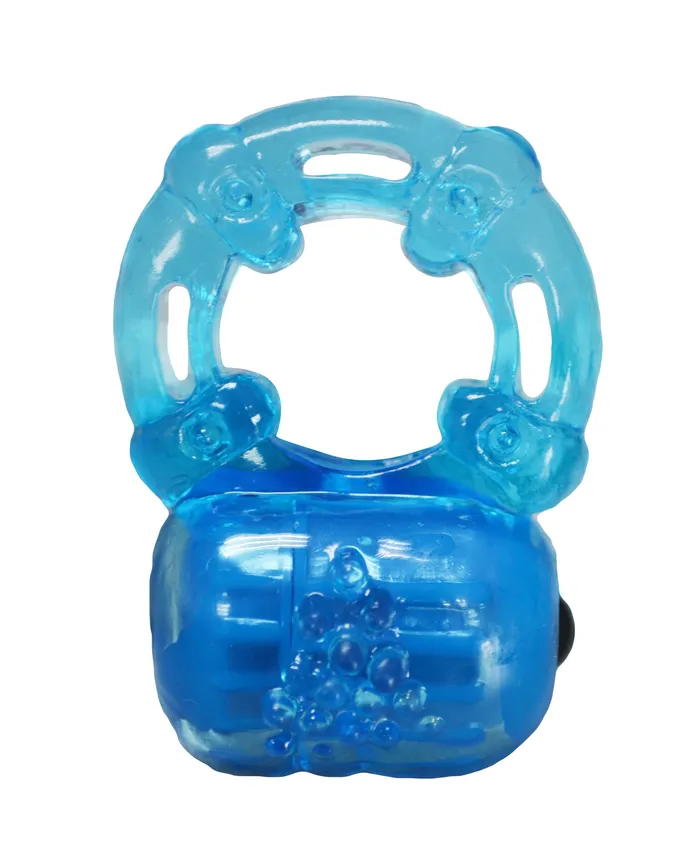 Top Cat Toys Male Sex Toys Reuseable Cock Ring Blue