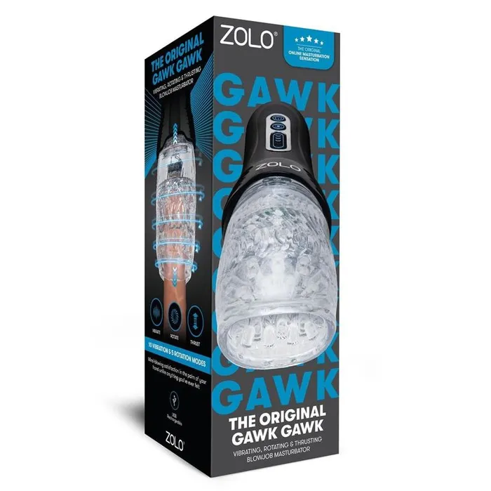 Zolo The Original Gawk Gawk Thrusting Blowjob Masturbator Zolo Male Sex Toys