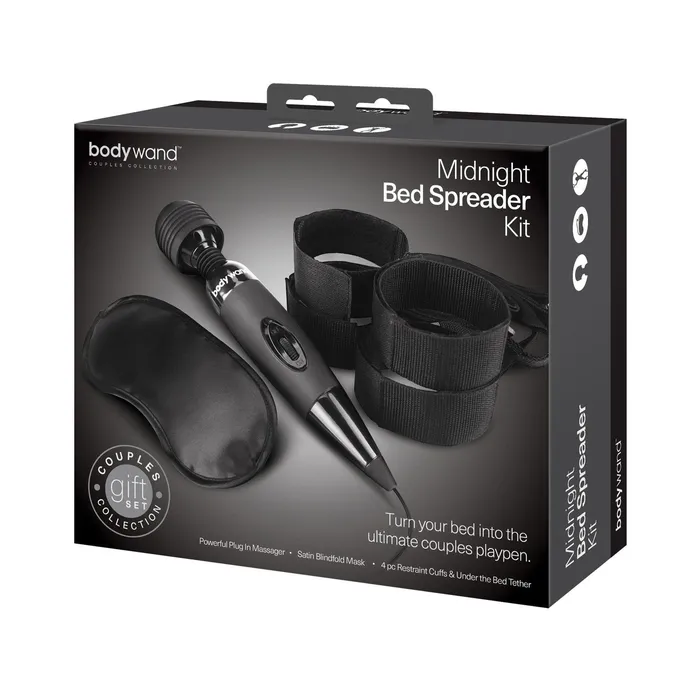 Couples Xgen Bodywand Midnight Massage Bedroom Play Kit