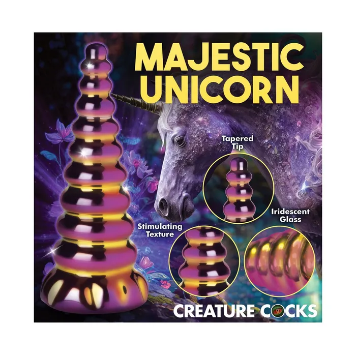 Creature Cocks Dildos Creature Cocks Twilight Rainbow Glass Dildo