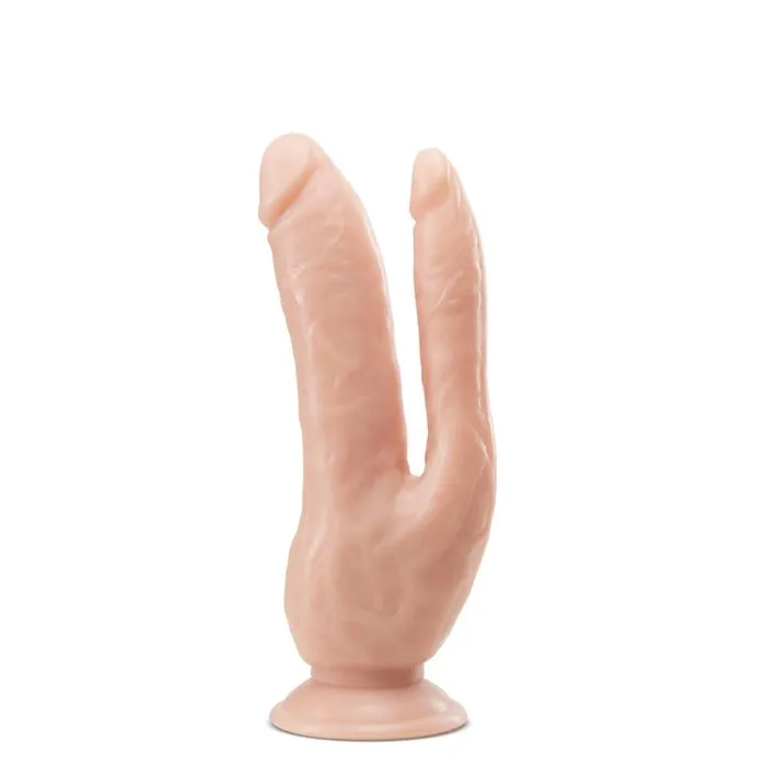 Dildos Blush Novelties Dr Skin 8 Inch Dp Cock Vanilla