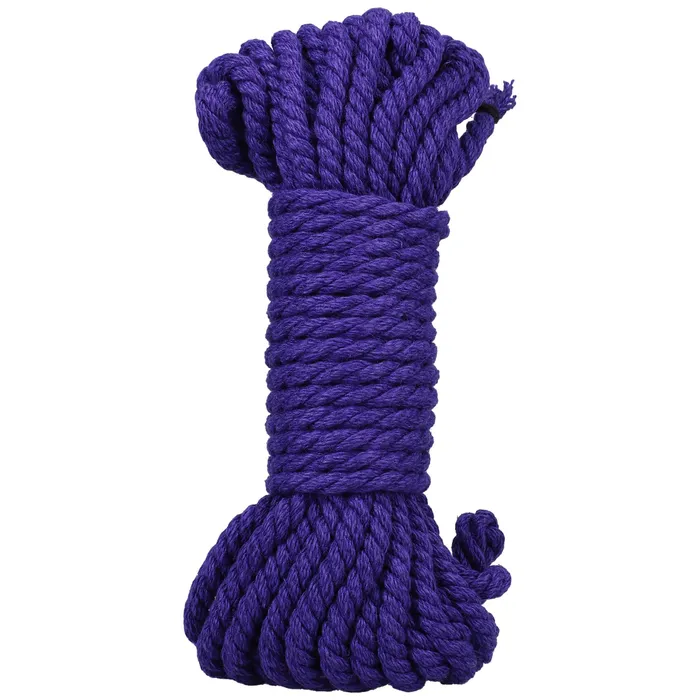 Doc Johnson Merci Bind and Tie 6mm Hemp Bondage Rope 30 Feet Violet Couples