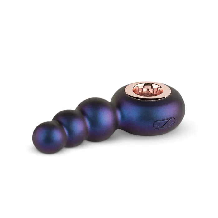 Hueman Outer Space Vibrating Beaded Anal Plug Hueman Male Sex Toys