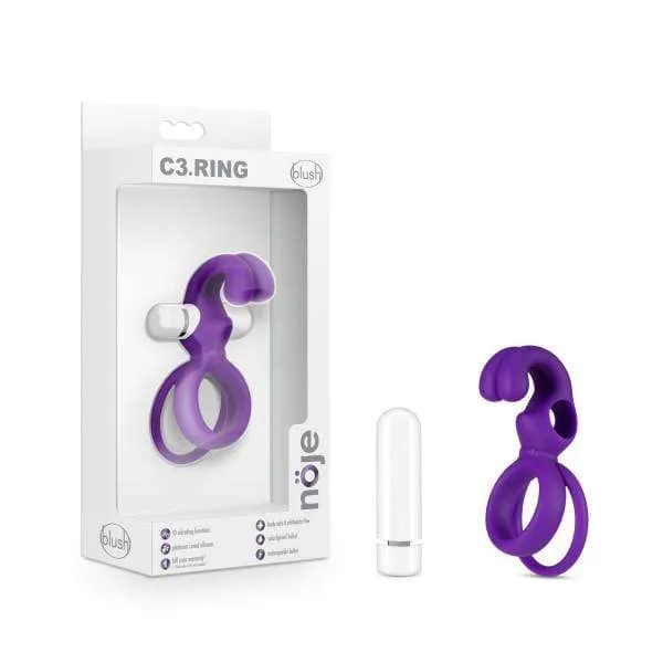 Male Sex Toys Blush Novelties Noje C3 Ring Iris