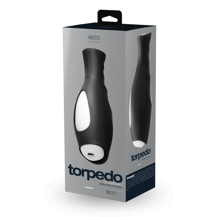 Male Sex Toys VeDO VeDO Torpedo Vibrating Rechargeable Stroker