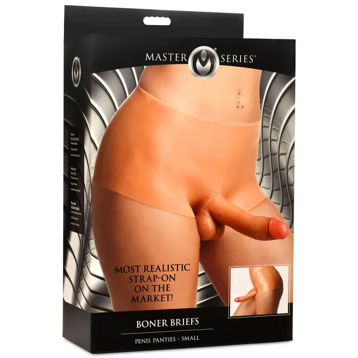 Male Sex Toys XR Brands Master Series Boner Briefs Penis Panties Small