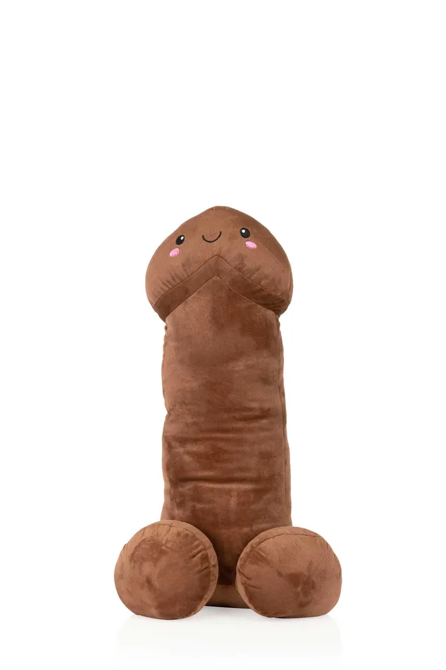 Penis Plushies Medium Brown Shots Male Sex Toys