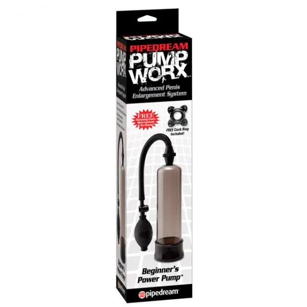 Pipedream Products Male Sex Toys Beginners Power Pump Black