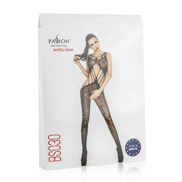 Bodysuit Fishnet With Large Holes Passion Male Sex Toys