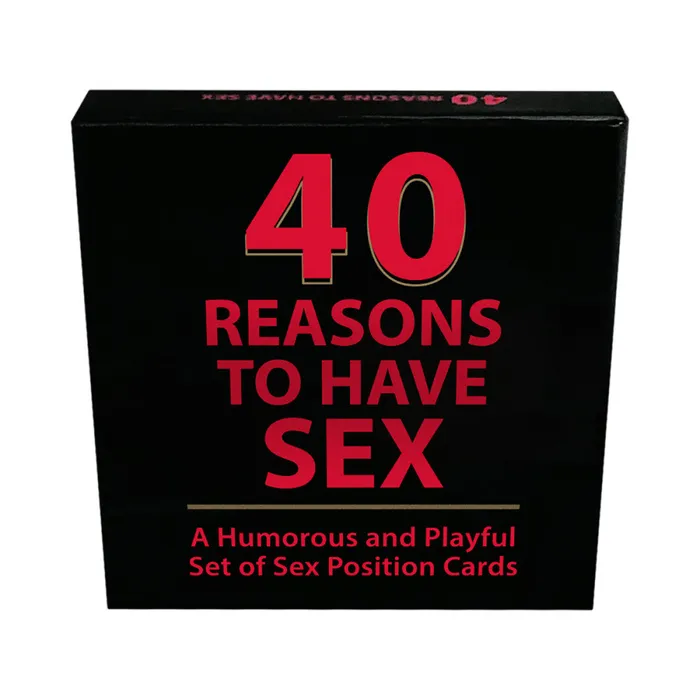 Couples Kheper Games 40 Reasons to Have Sex Card Game