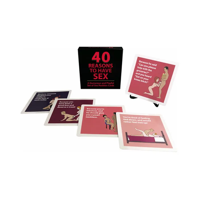 Couples Kheper Games 40 Reasons to Have Sex Card Game