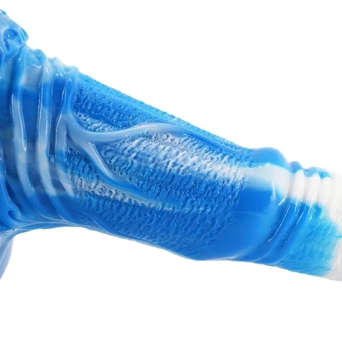 FAAK Horse Dildo BlueWhite Dildos