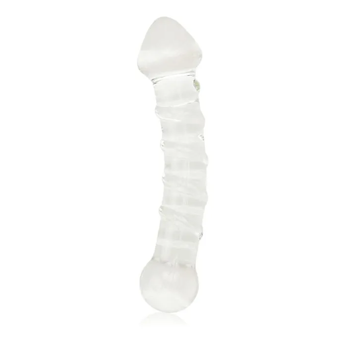 Glass Romance Dildos Glass Romance 5 Clear 7in