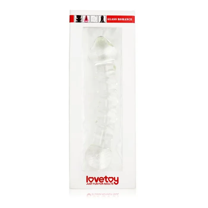 Glass Romance Dildos Glass Romance 5 Clear 7in